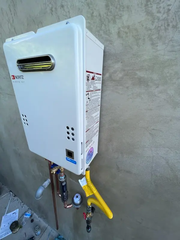 Tankless water heater installation for Sterling Acres homes
